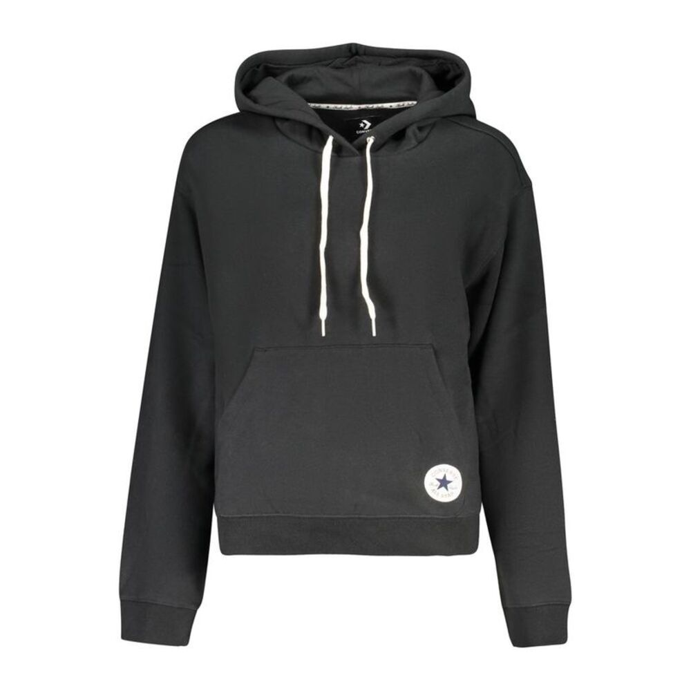 Converse Black Cotton Women's Sweatshirt